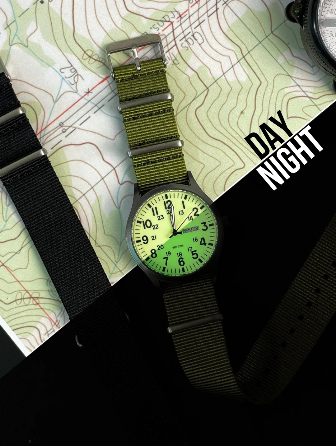 KRAVENOR SENTINEL BLACKOUT - (WATCH + EXTRA STRAP)