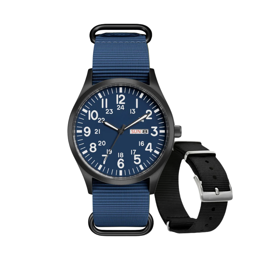 KRAVENOR SENTINEL BLACKOUT - (WATCH + EXTRA STRAP)